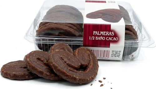 Palmeras de hojaldre bañadas en chocolate, 300g *Musfi´s*