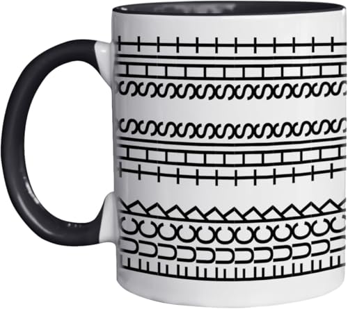 XUDUOO F**k This Shit-Tasse Versteckte Nachricht Mug 330ml Kaffeetasse mit versteckter Botschaft Lustige F*ck These Shit Tee Tasse für Heiße & Kalte Getränke