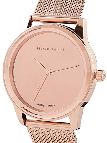 Image of Giordano Analog Rose Gold Dial Women's Watch