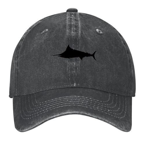Casquette baseball marlin en coton ajustable pour le sport et le tennis
