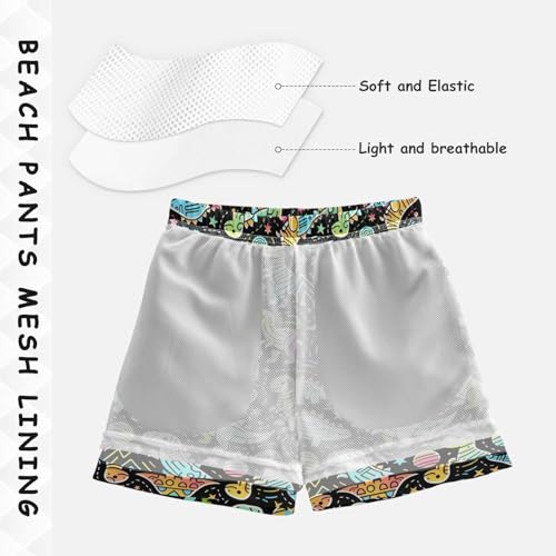senya Cute Colorful Dinosaurs Boys Swim Trunks Toddler Shorts Swimwear Boardshorts4