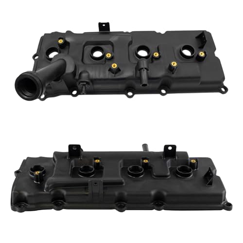 TRQ Engine Valve Cover with Gasket Set LH Driver & RH Passenger Sides