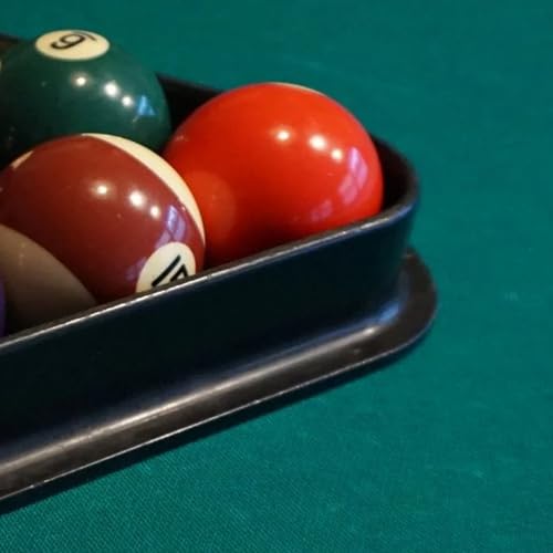 Triangolo in Piscina, Triangolo da Piscina in plastica a 8 Palle, Accessori da Biliardo per Palline Standard da 2-1/4 Pollici, Biliardo