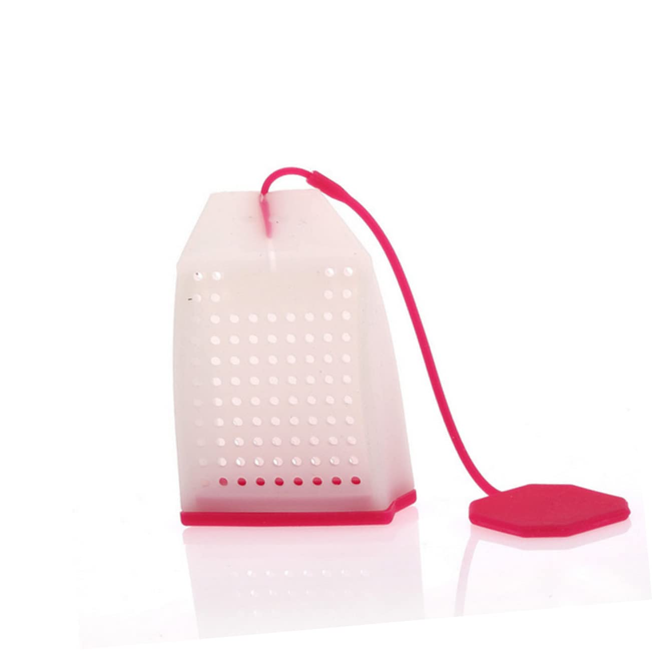 OUNONA 18 Piezas infusor de té suelto cocinando colador de taza de té bolsas de té filtro de té de silicona colador de té de silicona fresa bolsa de té herramientas pequeñas tetera