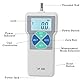 Kraftmessgerät, SF-500 LCD-Display Tragbares Push- und Pull-Messgerät Digitales Kraftmessgerät 500N 100-240V Überlastschutz(EU Plug)