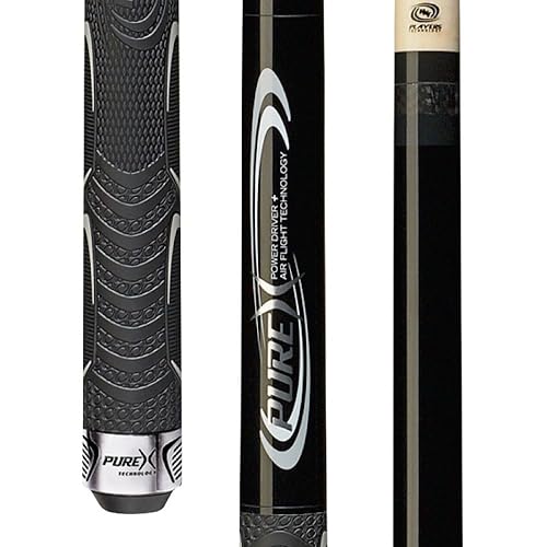 Pure X 58" HXT 5-in-1 Jump Break Pool Cue Stick, Black