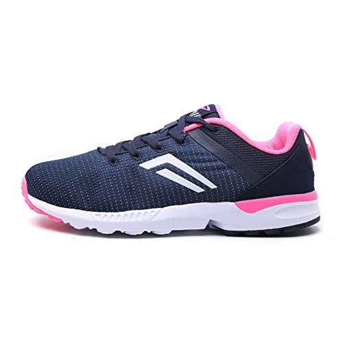 Chaussures de course confortables en mesh avec amorti pour femme active