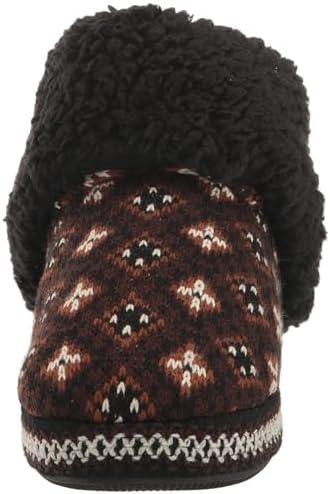 MUK LUKS Women's Melinda Slipper, Black Diamonds, Small | Image 1