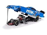 SS Funny Car Jack Beckman Peak (2025) "John Force Racing Limited Edition 1/24 Diecast Model by Auto World AWN049