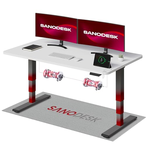 Table électrique SANODESK EC4 bureau motorisé réglable 140x80 - 2