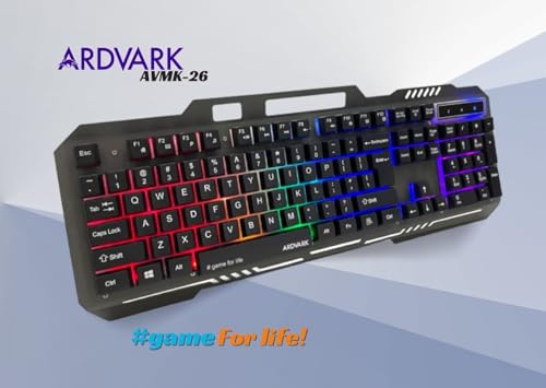 ARDVARK AVMK-26, 3in 1 Combo | Gaming Keyboard and Mouse Combo, RGB Backlit Wired Gaming Mouse and Keyboard, Gaming Headset, Gamer 3in 1 Bundle for... - Image 5