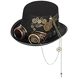 Metal Music Festival Karneval Gothic Steampunk Hut Unisex Cosplay Party Caps