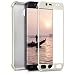 Produktbild kwmobile Handyhülle kompatibel mit Samsung Galaxy J5 (2017) DUOS - Handy Case Hülle - Silikon Cover Schutzhülle Metallic Gold