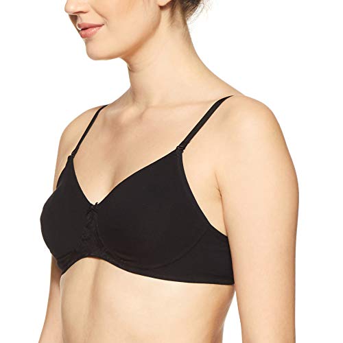 Image of Van Heusen Women's Everyday Cotton Bra|Medium Coverage|Non Padded|Non Wired|Seamless Moulded Cups|Anti Bacterial Tech| Keeps you Fresh|Sweat Absorbent|No Slip Soft Straps|Detachable Straps|Style 11001
