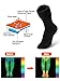 Pvendor Thermal Socks for Men, 2 Pairs of Heated Socks for Women Extreme Cold Insulated Fuzzy Winter Socks