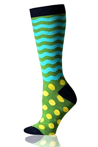 ICONOFLASH Men’s Premium Cotton Printed Dress Socks - 3 Pairs4