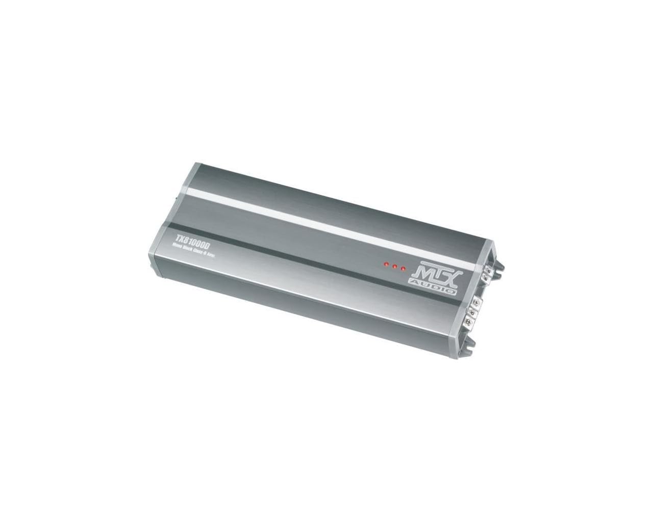 MTX TX81000D Amplificateur 12V Bloc Mono Classe-D 1x1000W RMS en Aluminium