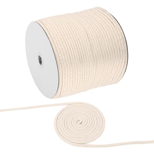 IHDYPPEW 3/16 Inch Cotton Clothesline Rope - 500 Feet All-Purpose