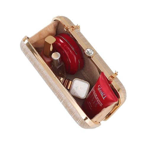 Image of BAG IN Women Evening Hand Clutch | Ladies Party Wedding Purse with Chain Strap