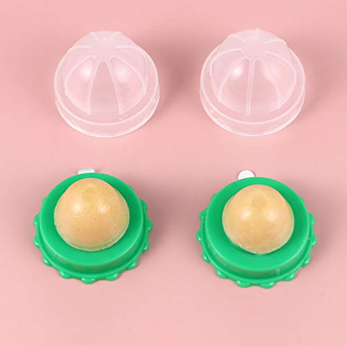 TEHAUX 5 lanches para gatos doces, doces para erva de gato, bola de açúcar para animais de estimação