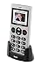Produktbild Tiptel Ergophone 6264 5,08 cm (2 Zoll) 86 g Silber Seniorenhandy