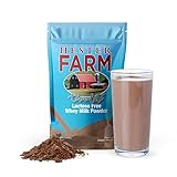 Hester FARM Lactose Free Chocolate Whey Milk Powder, for Kids and Adults, Lactose-Free Chocolate Milk, Instant Breakfast, Chocolate 300g