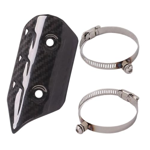 Protector térmico para moto silenciador escape anticalor accesorio seguridad moto universal