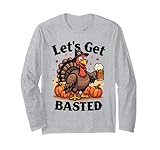 Photo Gallery let s get basted birra divertente ringraziamento papà scherzo maglia a manica Photo Gallery let s get basted birra divertente ringraziamento papà scherzo maglia a manica