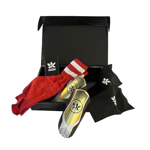 Die Sportskanone Fussball Schienbeinschoner Kinder Set Siena Schienbeinschützer Stutzen Schienbeinschonerhalter Einfach Anzuziehen Top Sicherheit (Rot, Bambini (-1.20m))