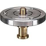 Manfrotto 208 3/8-Inch Mounting Plate for Super Clamp,Black