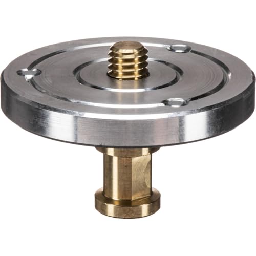 Manfrotto 208 3/8-Inch Mounting Plate for Super Clamp,Black