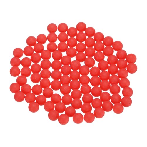 uxcell 100pcs PP Plastic Bearing Balls 4.5mm Solid Plastic Balls, G2 Precision Bearing Ball Frosted Surface, Red
