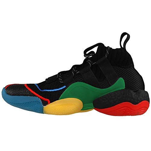 adidas x Pharrell Williams BYW LVL X - Core Black / Green / Red / Bright Royal3