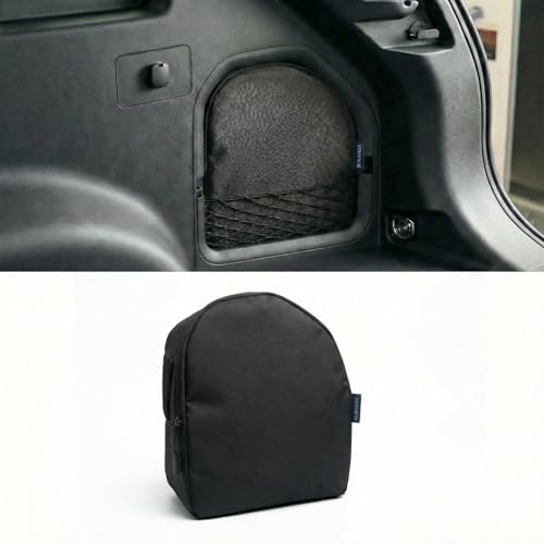 BLWANDE For Toyota Rav4 2026 Trunk Upgrade Trunk Organizer Pocket Bag Trunk Cubby Storage bag Cargo side pocket Black 1 pc