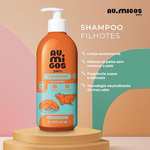 AU.MIGOS PETS SHAMPOO FILHOTES 400ml