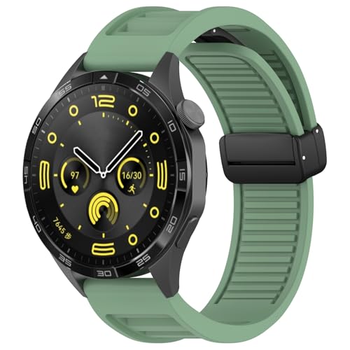 Bracelet silicone 22mm pour montre Huawei Watch 4 Pro et GT3 SE