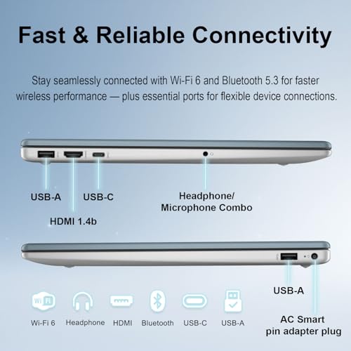 Image of HP 15.6 inch Pavilion FHD Touchscreen Laptop | Intel Core i3 | 16GB DDR4 | 1TB PCIe SSD | AI Enhanced Win 11 | Numeric Keypad | Wi-Fi 6 & HD Webcam | WOWPC USB | Up to 10H Battery for Work & School