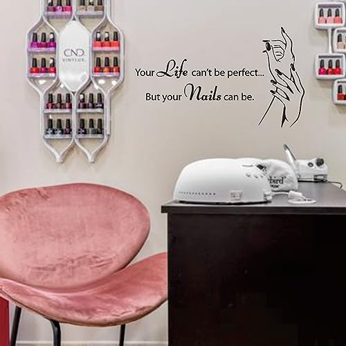 Vinilo Decorativo para Salón de Belleza y Uñas miniatura 5