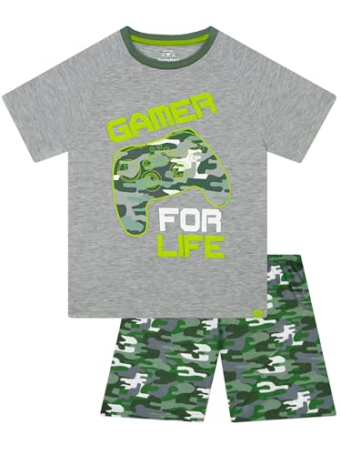 Boys Pyjamas, Gaming Pjs For Boys, Short Gamer Pyjama Set