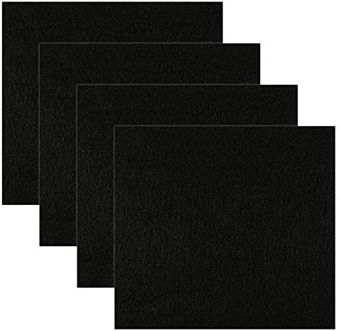 DSDY 4-Pack Activated Carbon Filters Cat Litter Boxes Charcoal Filter Cat Litter Pans Filters for Cat Litter Boxes and Pans