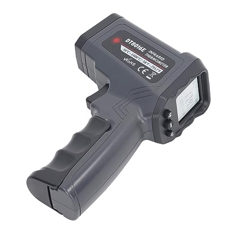 Mumusuki DT8016E Thermometer Hand-Handthermometer, Temperaturmessgerät, Handthermometer, Temperaturmessgerät, Temperaturdetektor, Berührungsloses IR-Temperaturmessgerät – 50 – 1600 ℃
