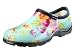 Sloggers Women's Waterproof Rain and Garden Shoe with Comfort Insole, Pansy Turquoise, Size 9, Style 5114TP09