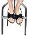 Tiara Slip On Sandal Slide Flat with Knot Bow, Black, 7