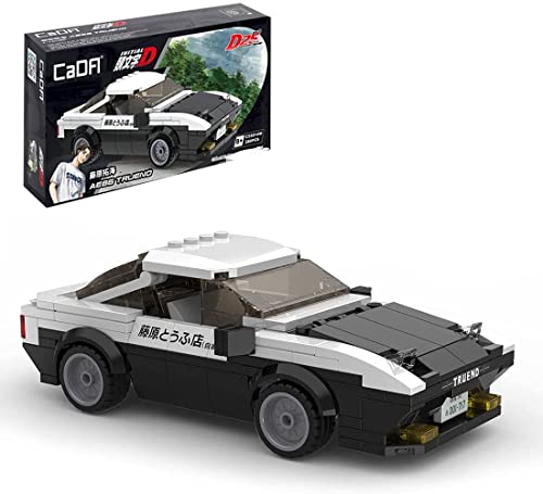 dOMOb Toyota AE86 Trueno â€“ Initial-D 25-th Anniversary â€“ CADA Bricks Toys for 8+ Age Kids & Adults â€“ Realistic Car Model 1:24 Simulated Build â€“ 280 Bricks or Blocks â€“ for Boys, Hobbyist, Collector