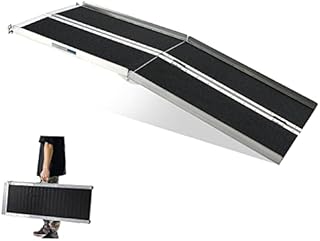 Wheelchair Ramp 7FT, gardhom Extra Wide 31.3” Portable Folding Handicap Ramp 7' for Home Threshold Doorways Steps Curb Vehicle Entry Scooter Stairs Driveway Vans SUV