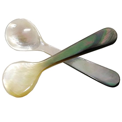 Ann Lee Design Kitchen Mini Tiny Spoon Multicoloured - 2 inch (2pcs)