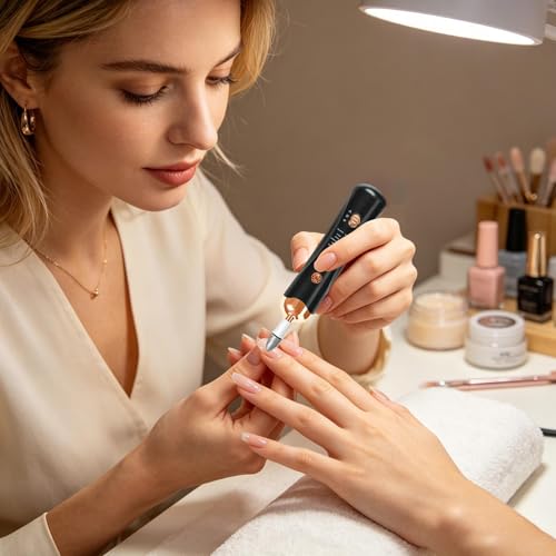 Kit de taladro para uñas eléctrico e inalámbrico portátil 7