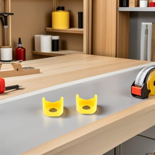 Cubierta de botón de parada de emergencia en pack de 20 tapas protectoras de plástico amarillo 6