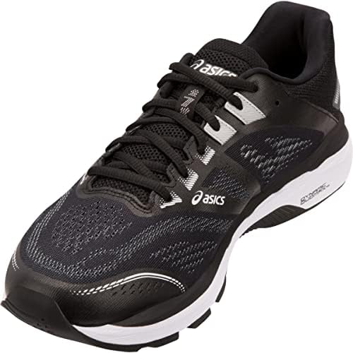 ASICS GT-2000 7 Men's Running Shoe, Black/White, 15 XW US | Image 2