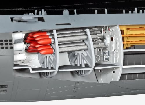 Revell 05078 Deutsches U-Boot Typ XXI mit Interieur im Maßstab 1:144 – Ansicht 4